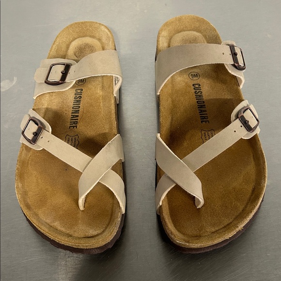 Cushionaire Luna Cork Footbed Sandals. 9M - Picture 2 of 11